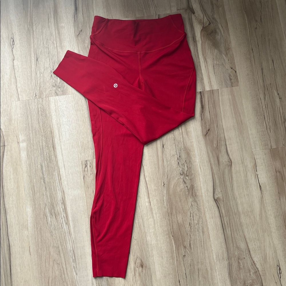 Red Leggings Lululemon - Picture 2 of 2